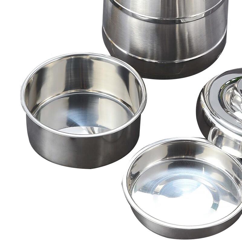 Yifule 3-Layer Stainless Steel Insulated Lunch Box