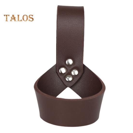 

Тримач піхов Середньовічний воїн Лицар Клинок Оболонка Ретро Вікінг Оболонка Кільце Піратські піхви Лезо Тримає ремінь Косплей Реквізит колір темно кави