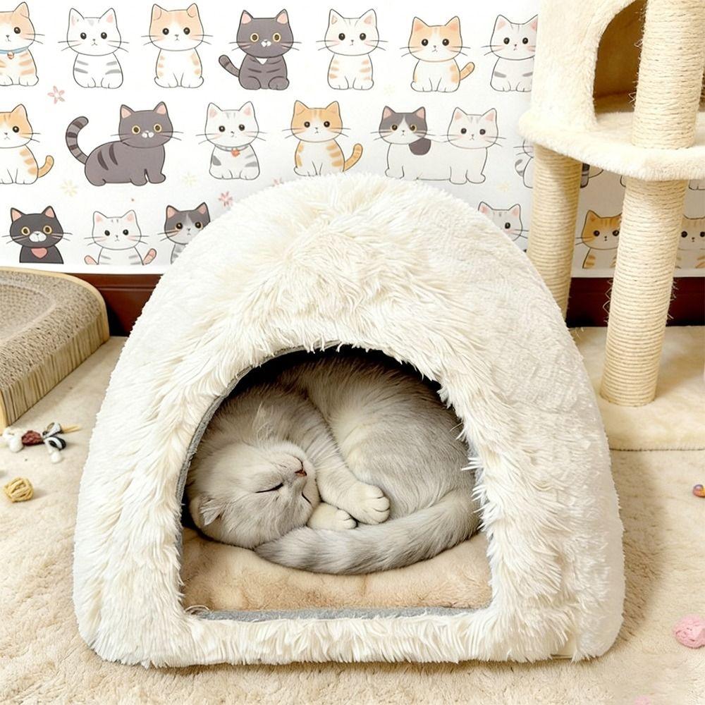 Soft Pet Bed Cozy Cat Bed New Pet Mattress  Winter Use