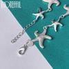 Charmantes Seestern-Armband, Geburtstagsgeschenk, Silber, Modeschmuck