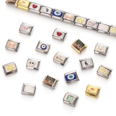 1cm Edelstahl Krone Liebe Bär Armbandverschluss Für DIY Schmuckherstellung