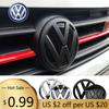 For VOLKSWAGEN VW Auto Accessories Car Front Grill Rear Trunk Emblem Lid Covers Sticker Decoration For Volkswagen VW Golf MK7 20