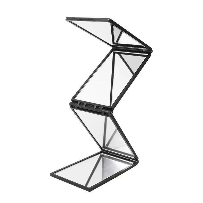 

4 Way Mirror 360 Degree Handheld Desktop Portable Foldable Makeup Mirror For Self Hair Cutting Makeup Mirror Convenient and prac