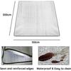 Tapis de Camping en Aluminium, Tapis de Couchage en Mousse pour Camping, Tapis Isolant en Feuille d'Aluminium, Tapis de Tente 200x150cm