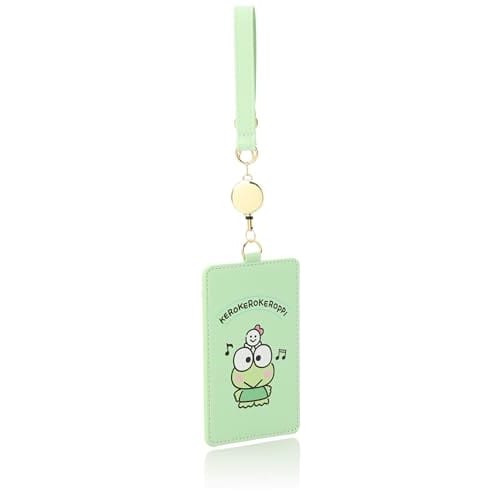 Sanrio Sanrio Characters Pass Case Ladies KRP-PAS01 Kerokero Keroppi/Light Green