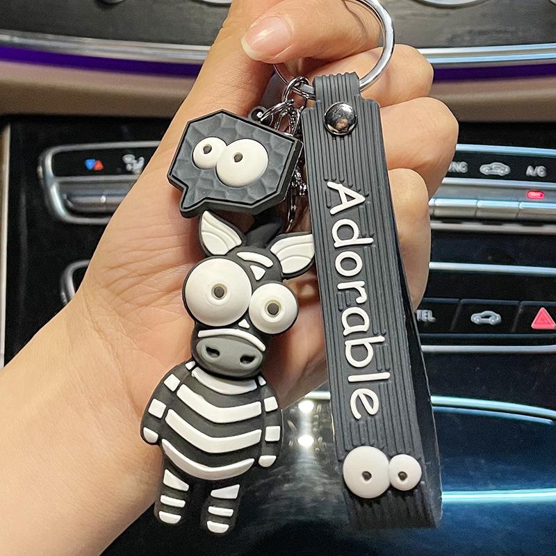 

Брелок «Танцующий единорог» и 3D-собака для детских рюкзаков - Милый подарочный кулон Single OPP Bag Packaging