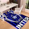 Custom Personalization Inter Milan Print Area Rug - Soft, Washable Non-Slip Indoor Mat,Living Room,Home&Office Decorative Rug
