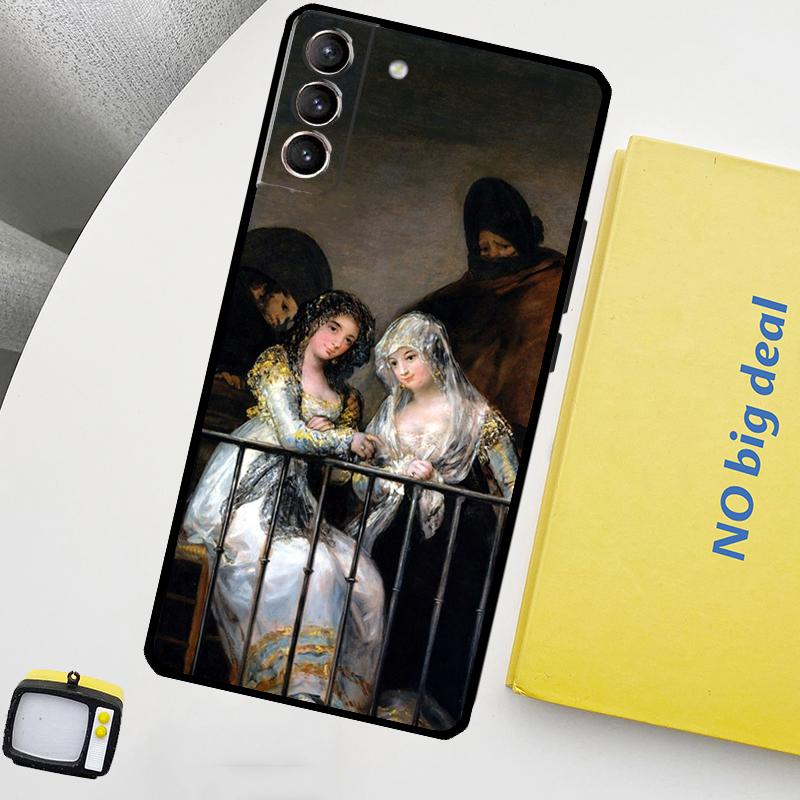 

Чехол с картинами Франциско Гойи для Samsung Galaxy S23 S22 Ultra S20 S21 FE S9 S10 Plus Note 10 20 Ultra задняя крышка Galaxy S21Ultra