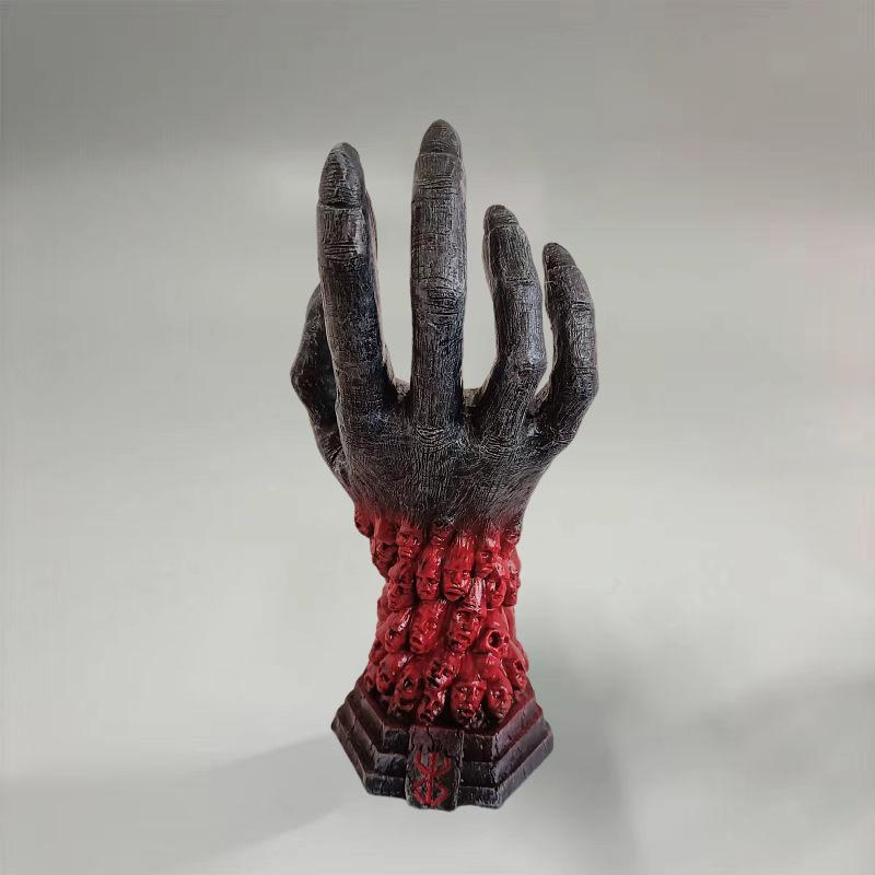 Cross Fury God's Hand Halloween Resin Ornament: Game Controller Desktop Stand