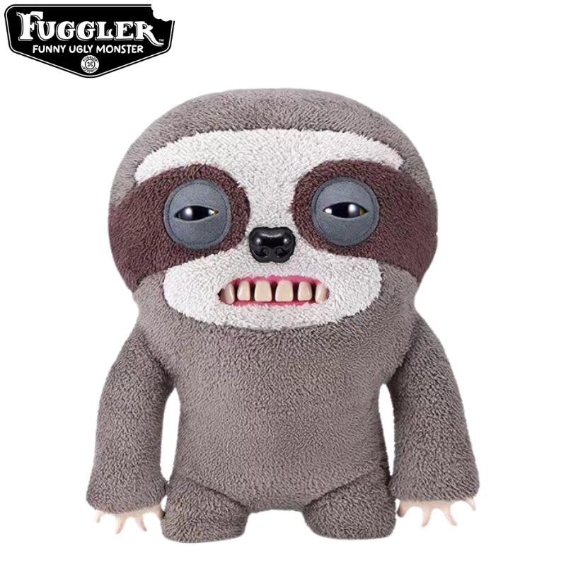 Original Fuggler Funny Ugly Teeth Monster Plush Toys Pilows Kawaii Chunky Bigg Fugg 2 Series Stuffed Animals Peluche Dolls Gifts