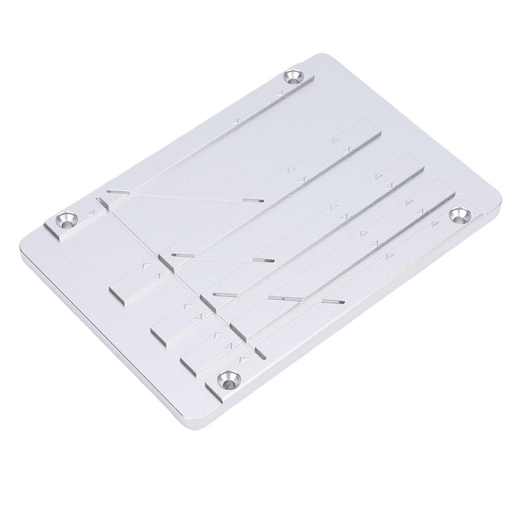 Splicing Block Kit Fit for Revoxsonido Open Reel to Reel 1 1 2 1 4 1 8in 10in Professional Aluminum Alloy Tool with Tape