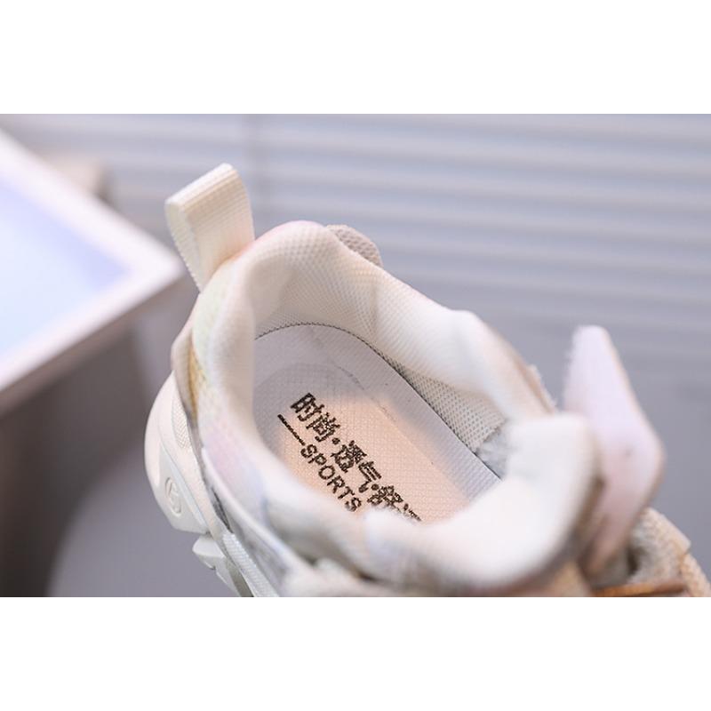 New Spring/Fall Korean Style Kids' Sneakers – Boys' Ultra-Light Soft-Sole Casual Shoes, Girls' Breathable Student Footwear, Chunky Dad Shoes