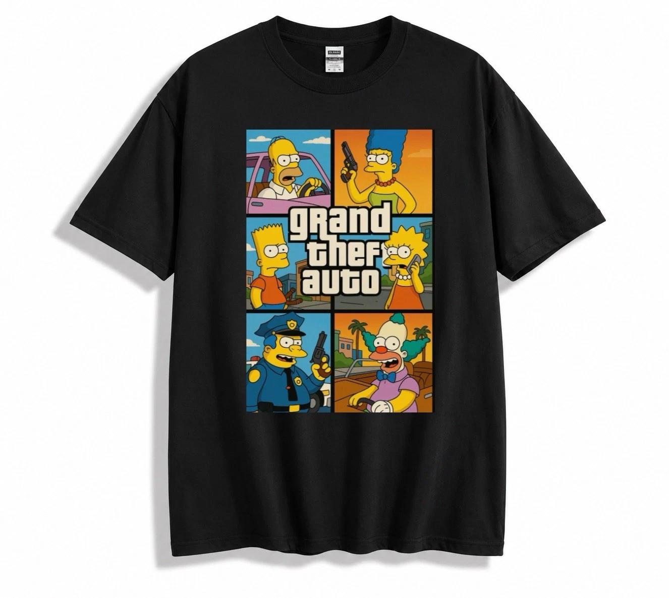 Funny Cartoon Gamer Graphic Tee Men Women S