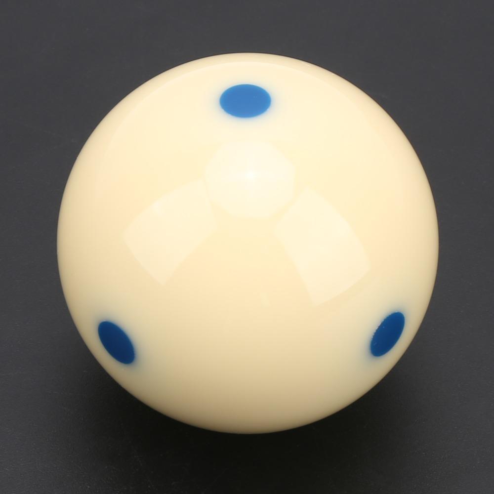 White Pool Training Ball 57.2MM Regulation Cue Ball Billiard Training Ball  Game Replacement