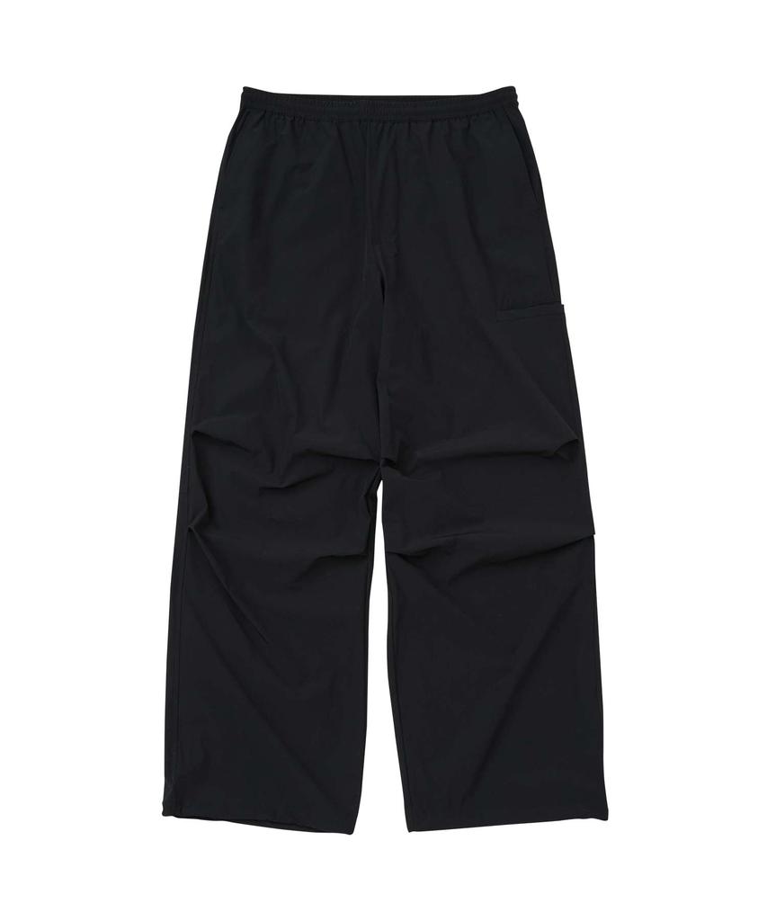 WMC Nylon Cargo Parachute Pants_Black