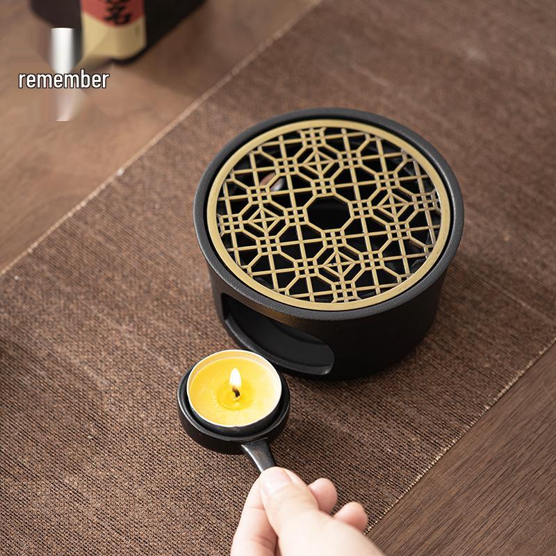 Warm Tea Stove: Candle Warmer for Teapot with Heat Preservation & Incense Burner
