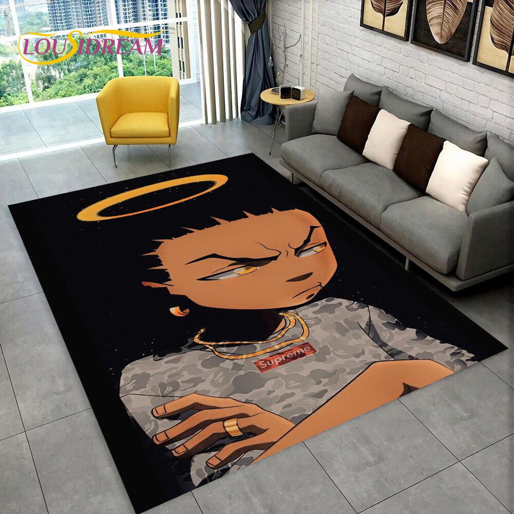 Tappeto Area Hip Hop Art Rapper Leggenda Star, Tappeto per Casa Soggiorno Camera da Letto Bambini Divano Zerbino Decorazione, Tappetino Antiscivolo