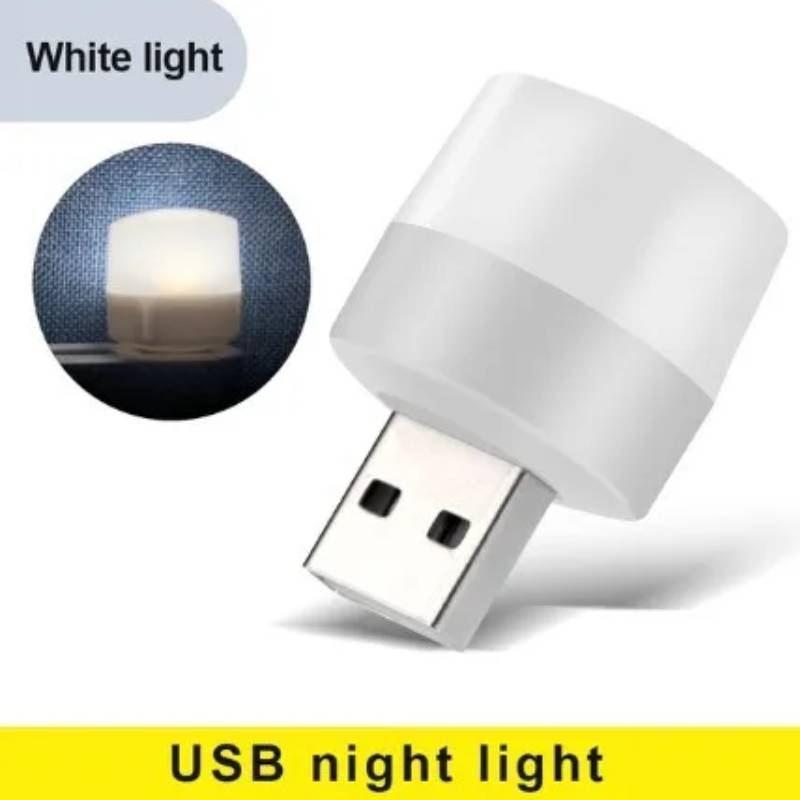 Mini lampe de bureau USB, protection des yeux, veilleuse LED, cadeau, chargement USB, petite lampe ronde, décoration de chambre de Noël