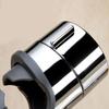 Verstellbare ABS Chrom Duschstange Kopf Schieber Halter Basis Halterung Schiebeklemme