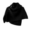 Thicken High Neck Scarf Warm Scarves Knitwear Classic Women Winter Shawl  Women
