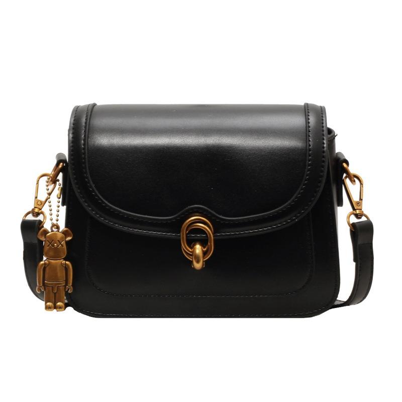 Small bag women's autumn and winter versatile new retro shoulder messenger bag work small square bag