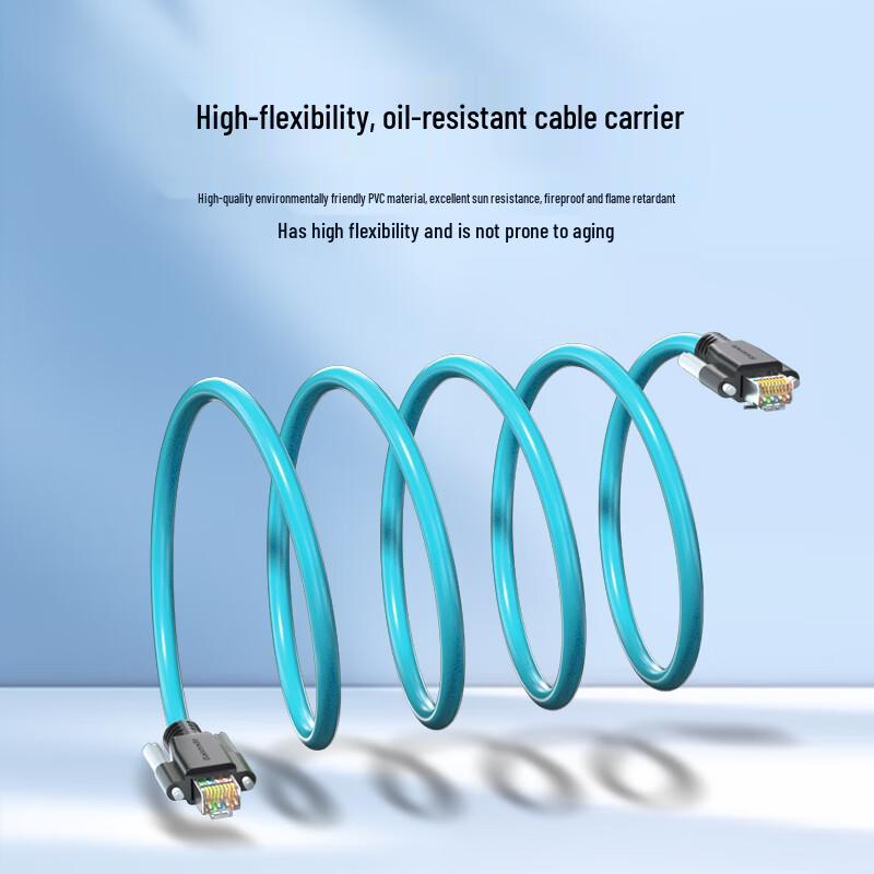 BOSENDE High-Flex Industrial Gigabit Ethernet Cable for Basler GigE Cameras
