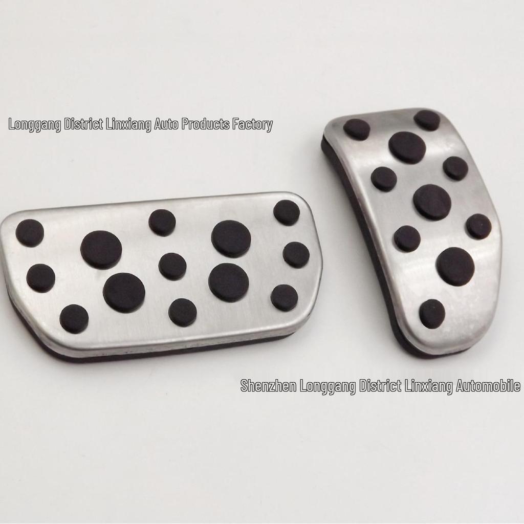 For Vios and Yaris: Stainless Steel Accelerator and Brake Pedals