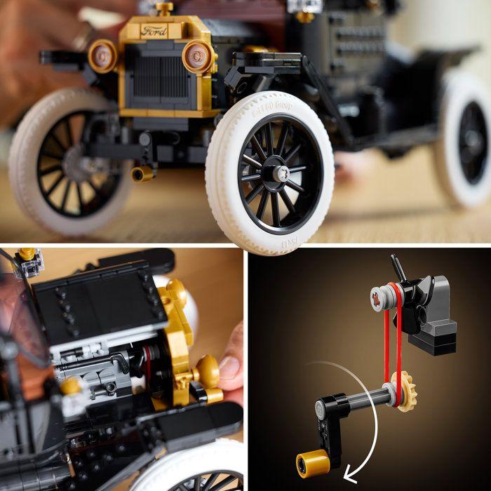 LEGO Icons 11376 Ford Model T - Set pour Adulte - Maquette de Voiture Collector - Cadeau