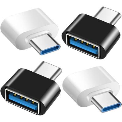 USB C auf USB Adapter, USB Buchse auf Typ C Stecker OTG Adapter, USB C Adapter kompatibel mit MacBook Pro, Samsung Galaxy, Handys, Laptops, Tablets und mehr