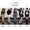 Korean Style Women's Elastic High Waist Padded A-line Mini Skirt-Pants for Autumn/Winter