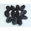 460Cts.Natural Black Tourmaline Oval Shape Cabochon Loose Gemstone 12Pcs Lot C-341