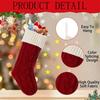 A Pair of Warm Floor Socks - Christmas Animals with Geometric Paw Prints/eye Patterns, Winter Warmth/outdoor Floor Socks