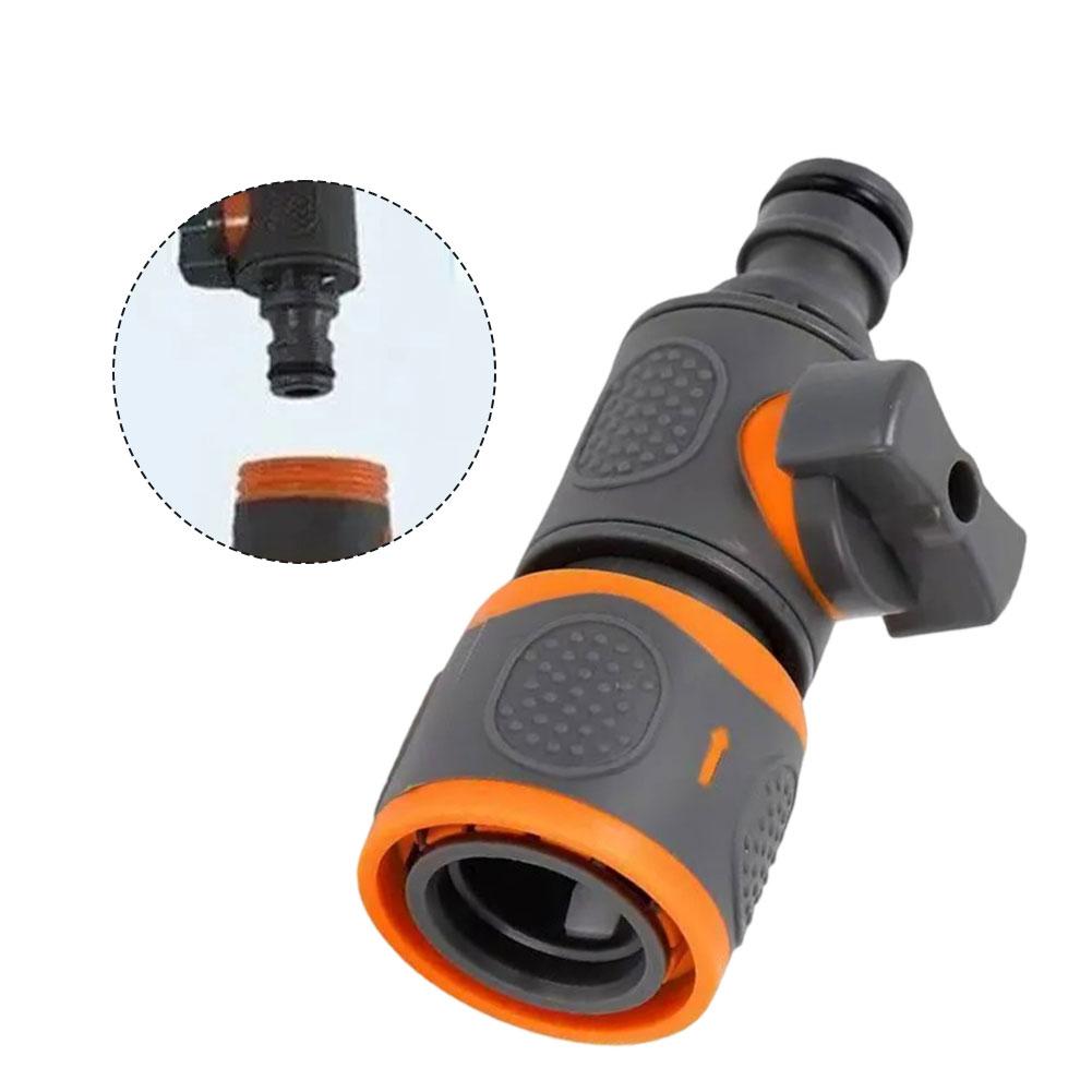 Integrated Flow Control Valve Garden Hose Adapter Leak-free Connection