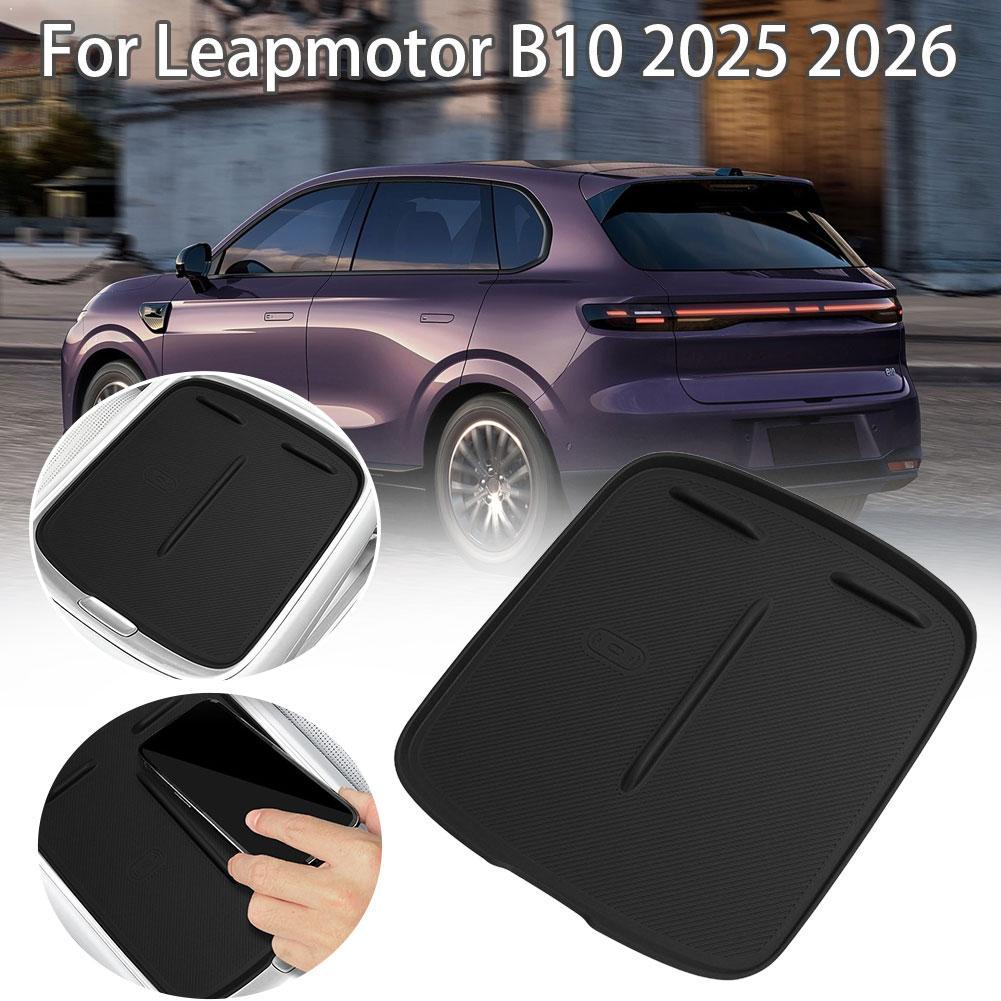 Silicone Wireless Charging Pad For 25 For Leapmotor B10 2026 2026 Mobile Wireless Charging Anti-Slip Mats Interior Accessiories