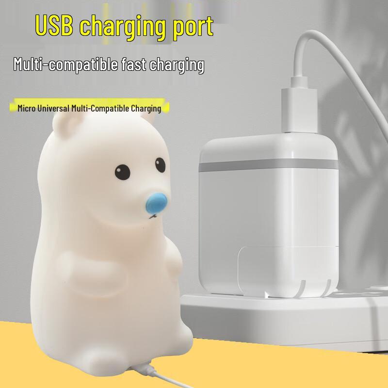 Greedy Bear Eye Protection LED Night Light