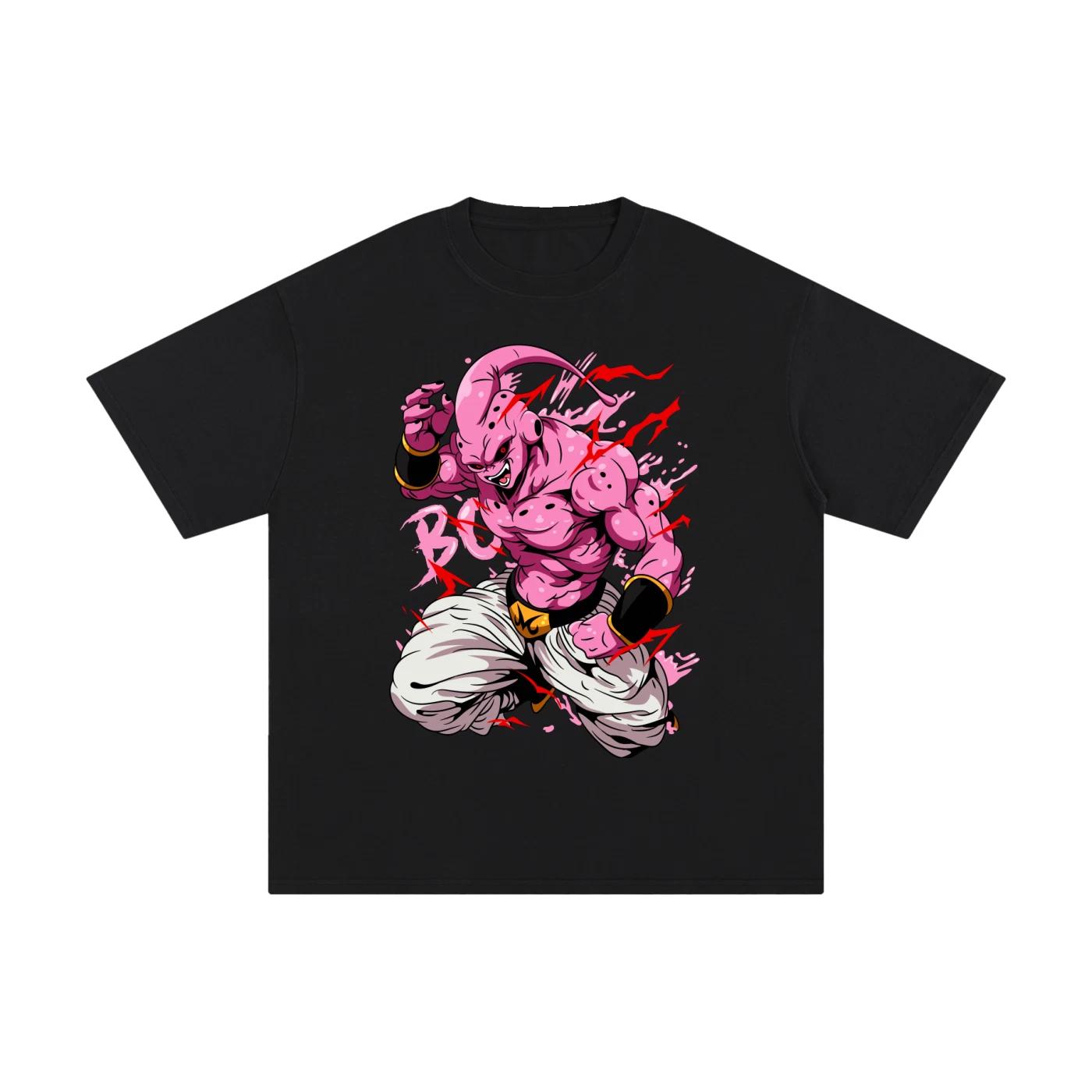 Dragon Ball Z Majin Buu T-Shirt Manga DBZ Anime Graphic Magin Buu Tee All Size 100
