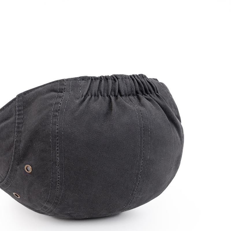 Solid Color Peaked Cap Men's Spring Summer British Vintage Beret Forward Cap Paintsman Hat Newsboy Hat