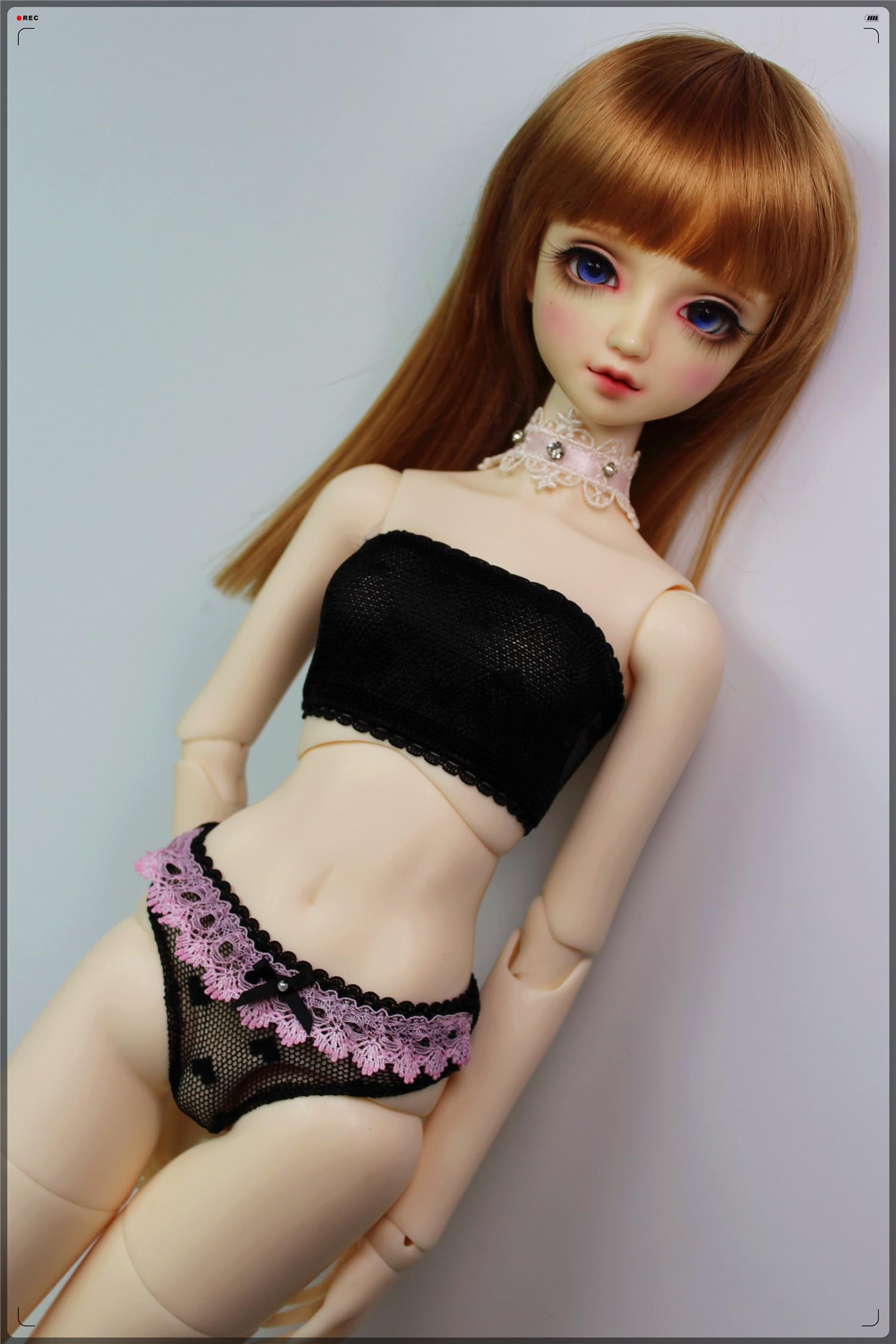 

HAMRETHYPPZ Одяг для BJD Одяг для BJD Лялька BJD Momoshin Сексуальні Милі Чорні Штани та Боді Не Чорний 1/3 1/4 1/6 Дитячий Набір, Дитячі Штани, Штани, чорний