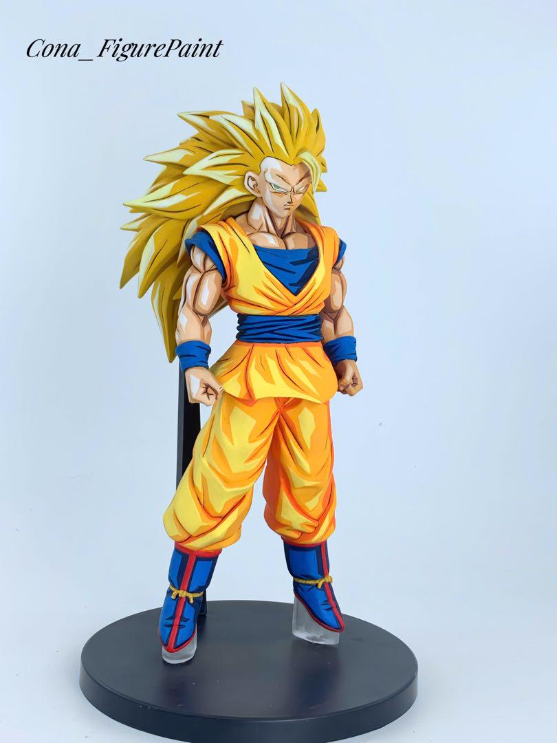 

[USED] Dragon Ball DAIMA Custom Super Saiyan 3 Son Goku (Repainted)