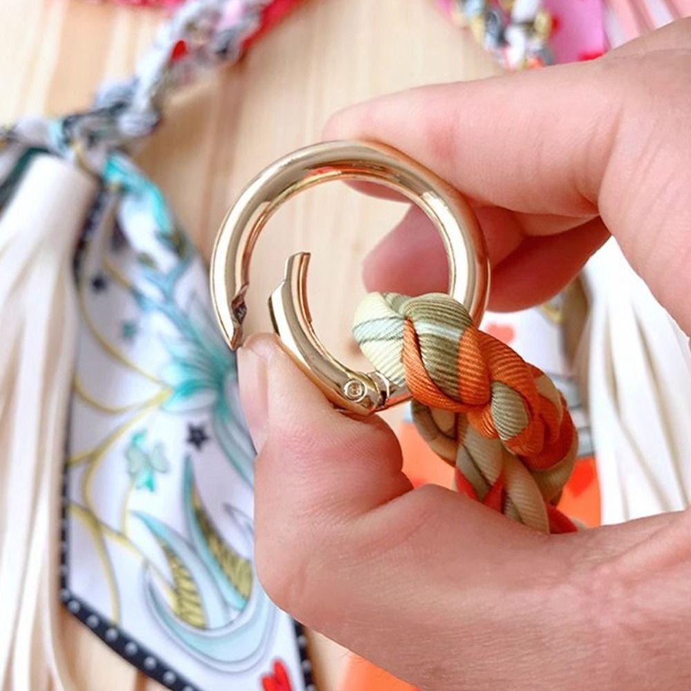 Flower Scarf Bow Keychain Pearl Bag Accessories Headset Pendant Bowknot Bag Pendant  Girl