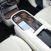 Carbon Fiber Wood Grain Style Central Gear Box Shift Panel Console Cover Trim For Hyundai IONIQ 9 Accessories LHD