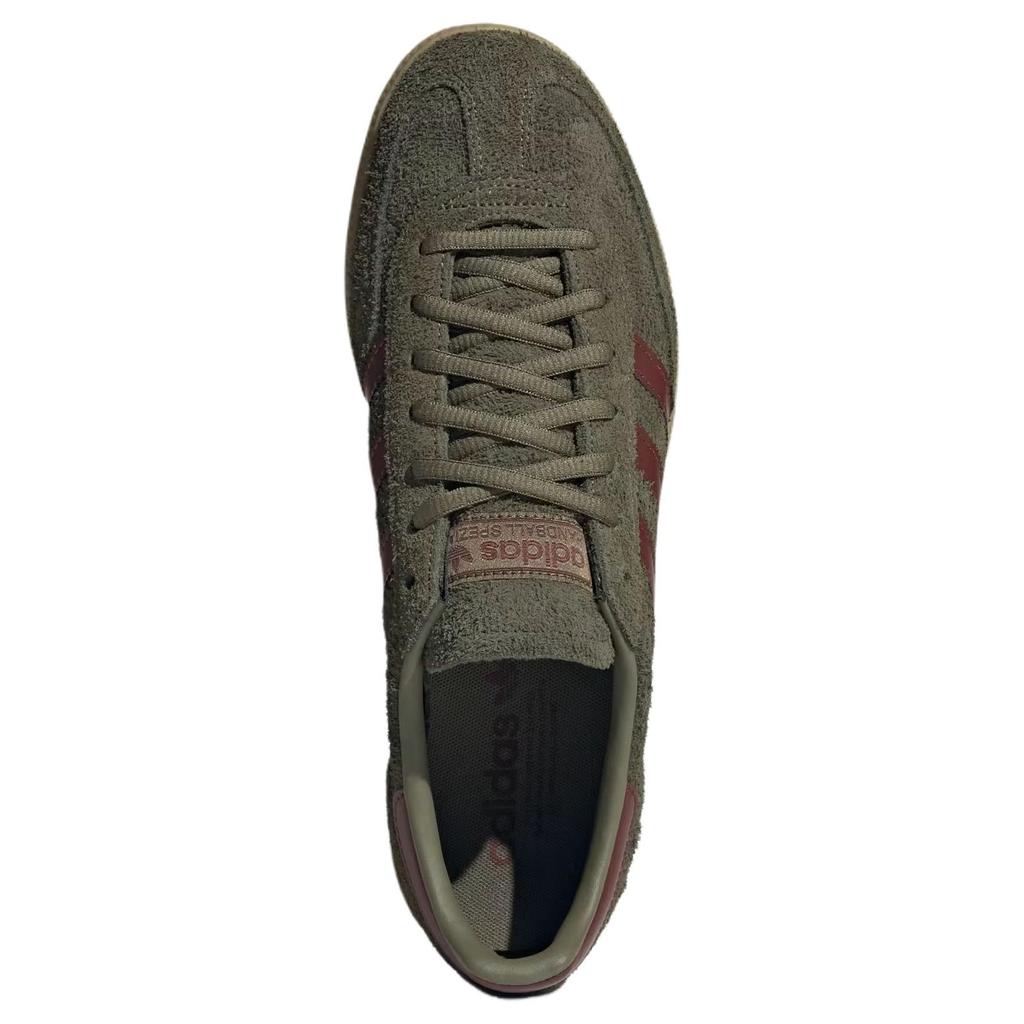 Adidas Handball Spezial Olive Brown Unisex Sneakers Green Focus-Olive Fox-Brown JQ8297