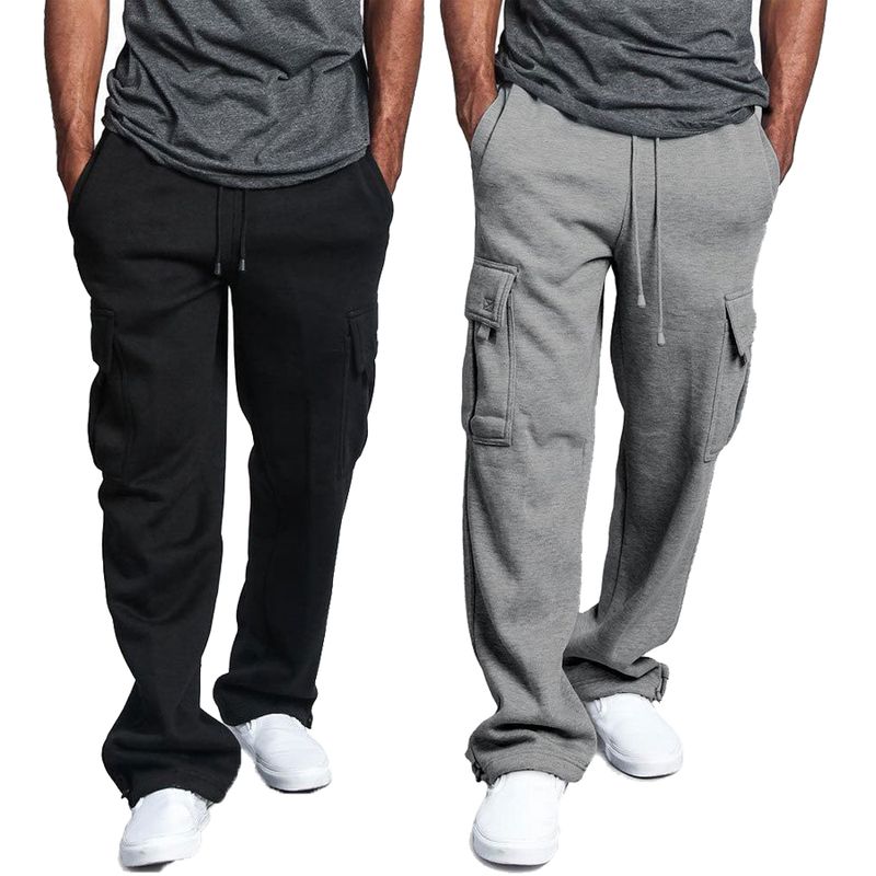 

Pocket Sweat Pants Drawstring Trousers Pocket Sweatpants Drawstring Pants 4 pieces M
