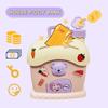 Kawaii Bear Savings Bank Cute Money Saving Pot Cartoon Portable Piggy Bank  Gifts