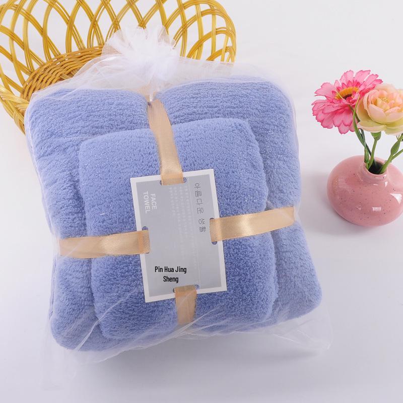 Coral Fleece Towel Set: Wearable, Absorbent Bath & Beach Towels, Ideal Gifts