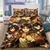 Mikasa Ackerman Bedding Set, 1 Duvet Cover & 2 Pillowcases, Cozy Home, Great Gift for Attack On Titan Fans