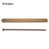 Yellow Wooden Traditional Single Joint Walking Stick Decorative Cospaly Party Wood Walking Cane Halloween Mace Wand Crosier 87cm