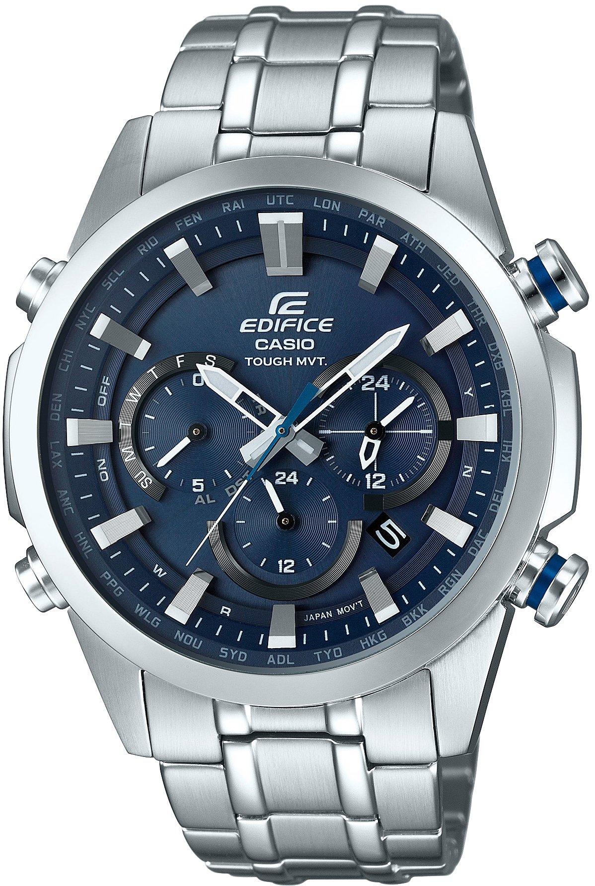 

Casio Edifice Solar Watch Silver Radio-Controlled EQW-T630JD-2AJF