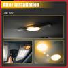 12V auto Reading lamp LED Roof Round Dome lamp Kit for Pontiac for Buick