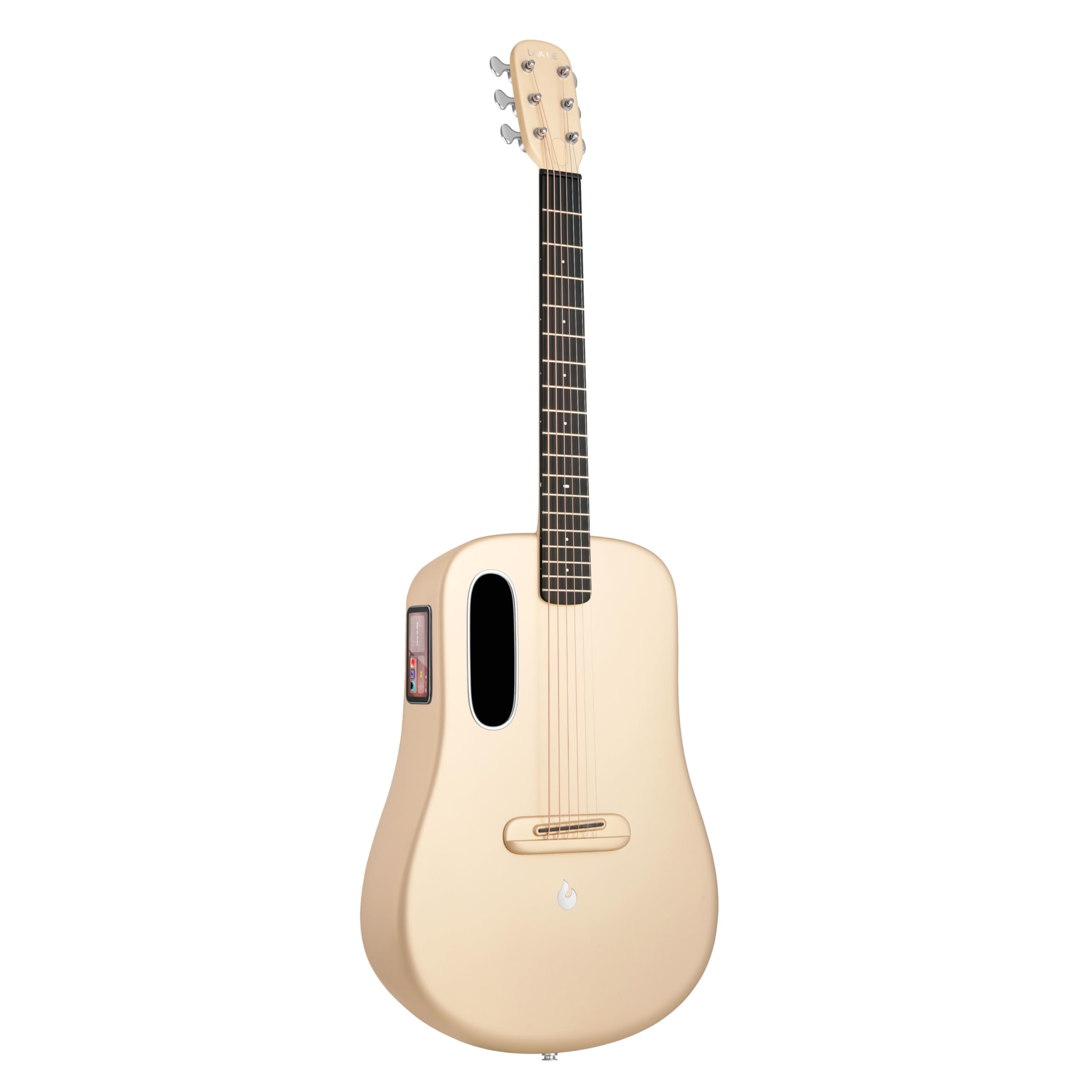 

LAVA ME 4 Carbon Fiber Acoustic Electric Smart Guitar 38 Airflow Bag Soft Gold